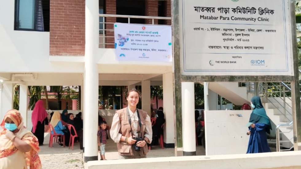 Alex visited a VIA camps at Matabar Para Community Clinic in Ukhiya, Cox’s Bazar. 