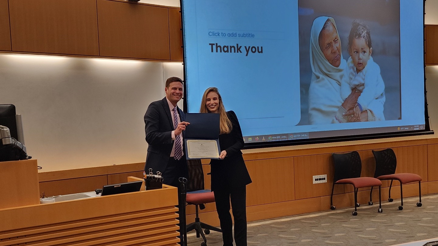 Calli Dogon, MD Wins “Best Abstract Overall” Prize at 2024 GHRD ...